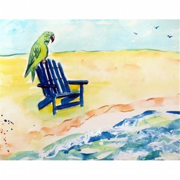 Betsy Drake DM398 Parrot & Chair Door Mat; Small, Betsy Drake, Mfr#: DM398