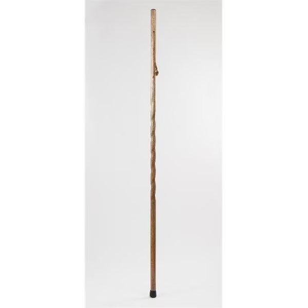 Brazos Walking Sticks TTK3-BR 55 in. Twisted Oak Trekker Walking Stick; Brown, Brazos Walking Sticks, Mfr#: TTK3-BR