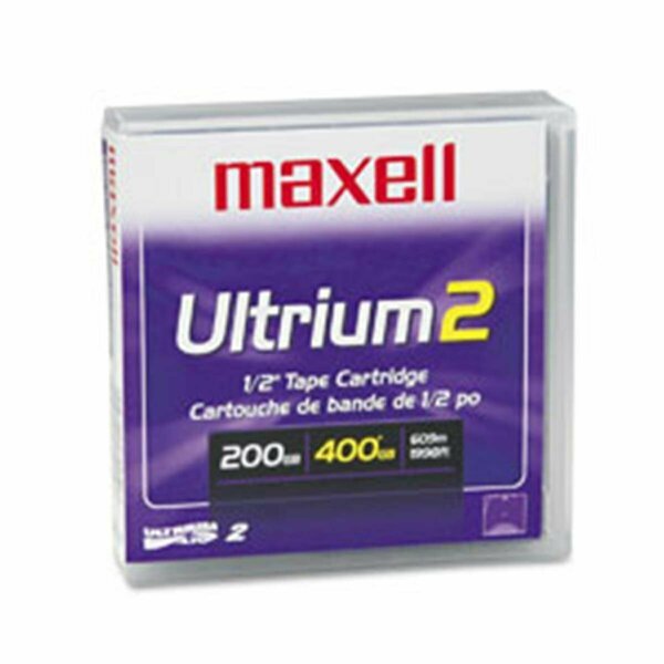 LTO 2 Tape Cart 200-400 GB, Maxell, Mfr#: MAX183850
