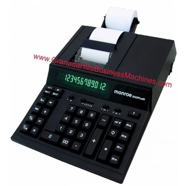 Monroe MNE2020PLX Medium Duty Calculator; Ivory, Monroe, Mfr#: MNE2020PLX