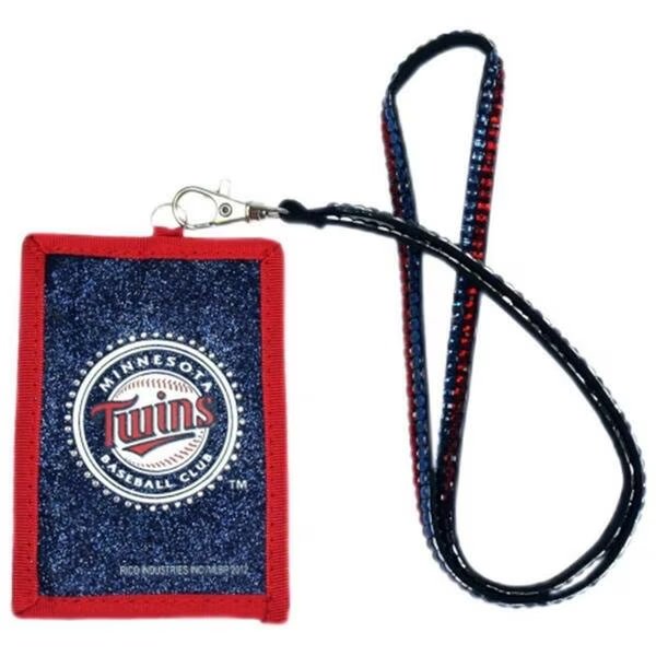Minnesota Twins Wallet Beaded Lanyard Style, Rico Industries, Mfr#: 9474654131