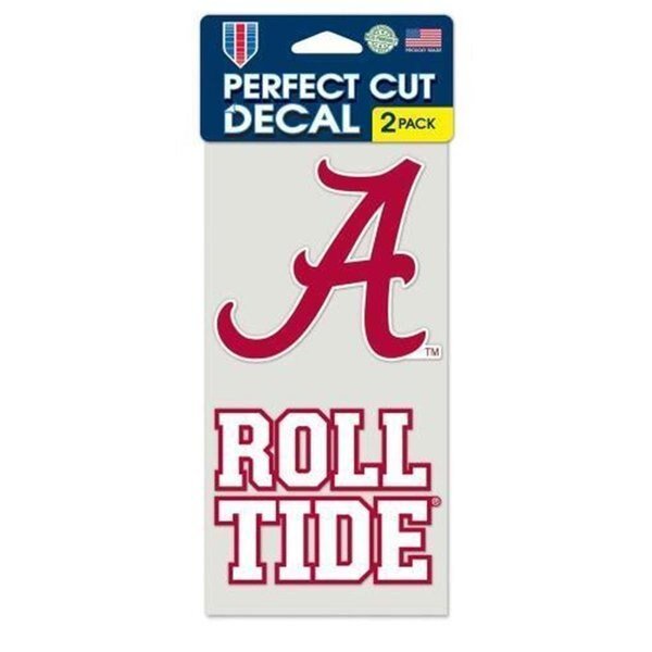 Alabama Crimson Tide Set of 2 Die Cut Decals, Wincraft, Mfr#: 3208540711