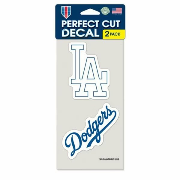 Los Angeles Dodgers Set of 2 Die Cut Decals, 2PK, Wincraft, Mfr#: 3208547641
