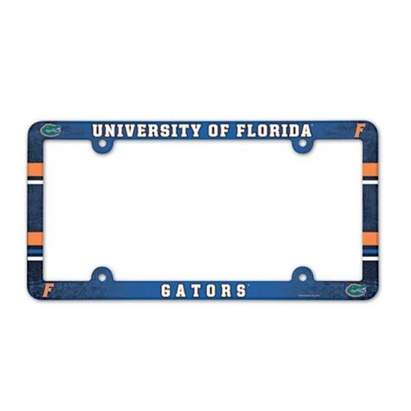 Florida Gators License Plate Frame - Full Color, Wincraft, Mfr#: 3208589079