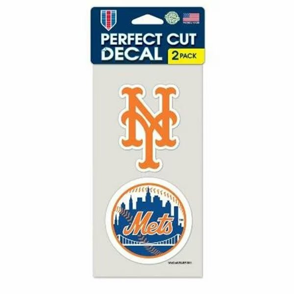 New York Mets Set of 2 Die Cut Decals, 2PK, Wincraft, Mfr#: 3208547645