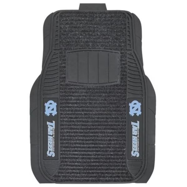 North Carolina Tar Heels Car Mats - Deluxe Set, Fanmats, Mfr#: 4298903814
