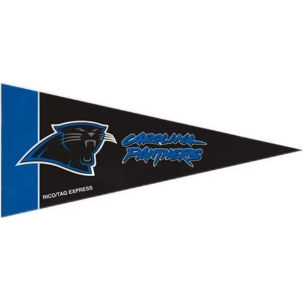 Carolina Panthers Pennant Set Mini 8 Piece, Rico Industries, Mfr#: 9474642906