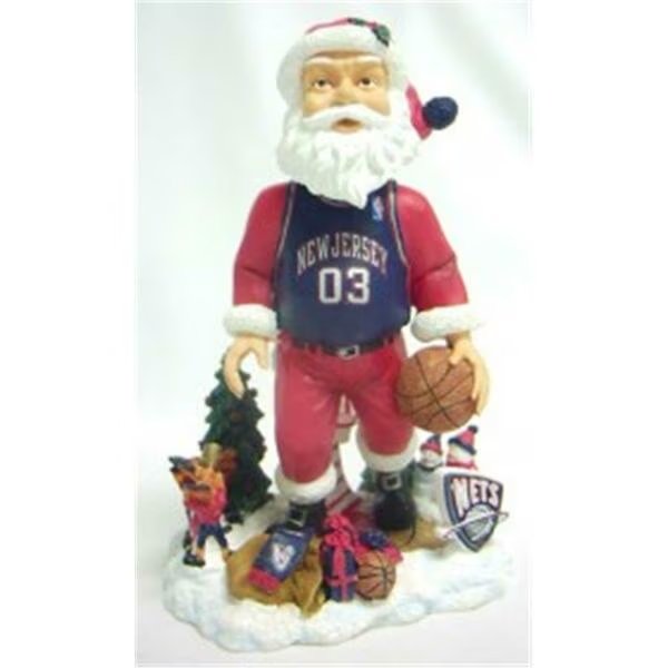 New Jersey Nets Santa Forever Collectibles Bobblehead, Caseys, Mfr#: 8132911621