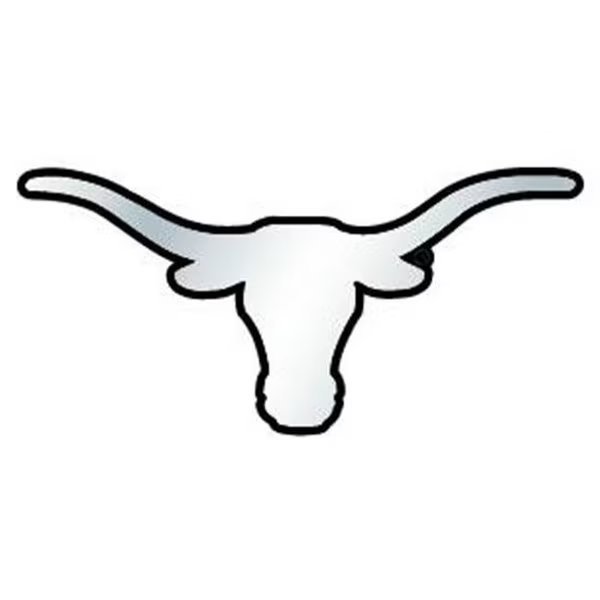 Texas Longhorns Auto Emblem - Silver "Longhorn", Myteam, Mfr#: MY49982