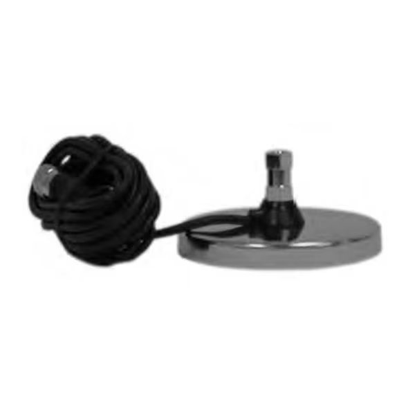 Accessories unlimited AUMAG5 5 in. Magnetic Base with 12 ft. Coax Cable, Accessories Unlimited, Mfr#: AUMAG5