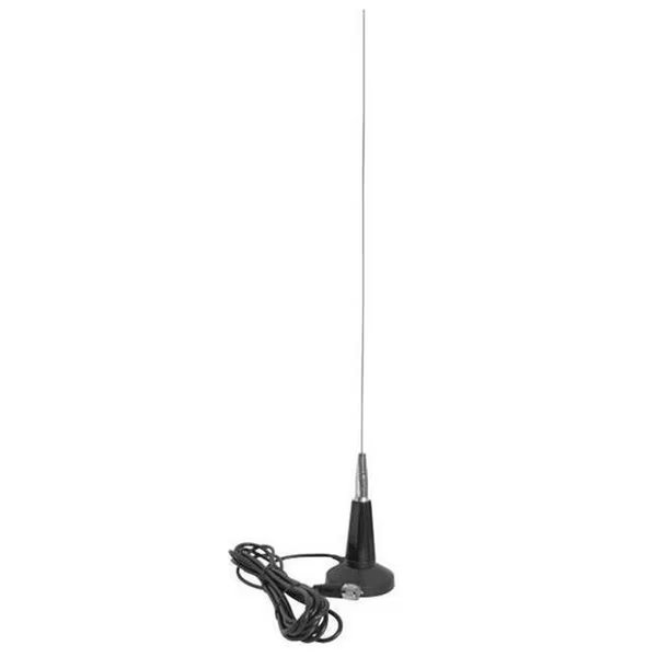 Accessories unlimited AUMAGS 3 ft. Magnet Mount CB Antenna with Spring - Black, Accessories Unlimited, Mfr#: AUMAGS