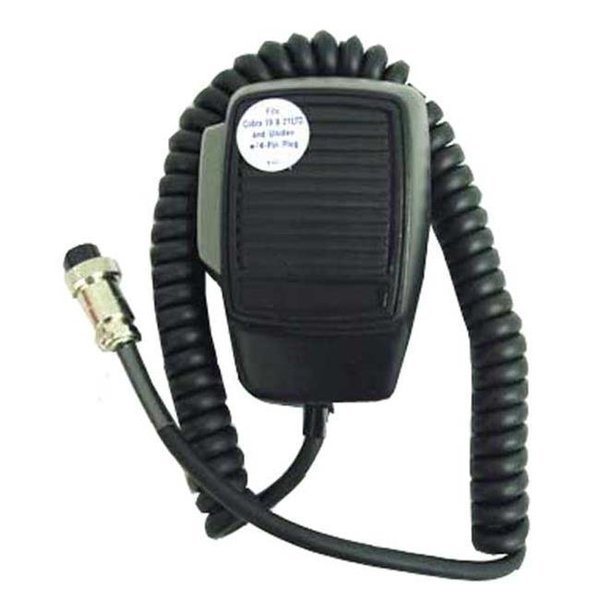 Marmat CB4E 4 Pin Electret Cb Microphone Wired For Cobra Uniden, Marmat, Mfr#: CB4E