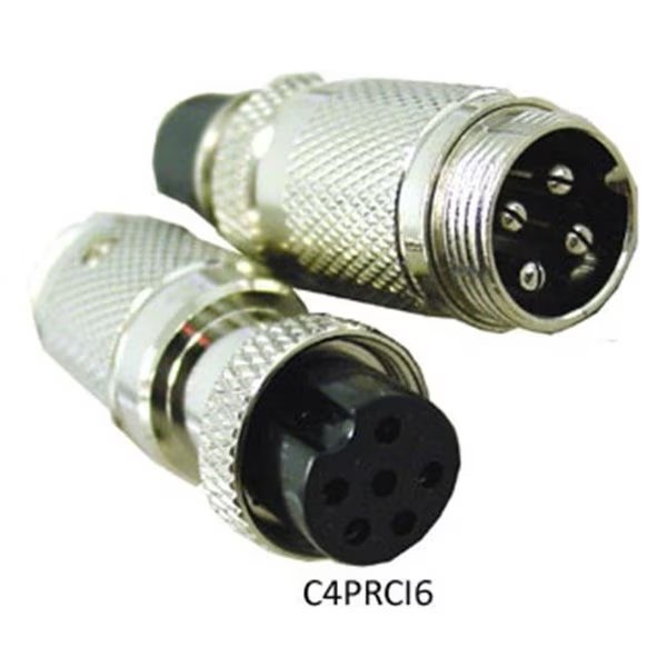 Twinpoint C4PRCI6 ADAPTS 6 PIN RCI RADIO TO 4 PIN MIC, Twinpoint, Mfr#: C4PRCI6