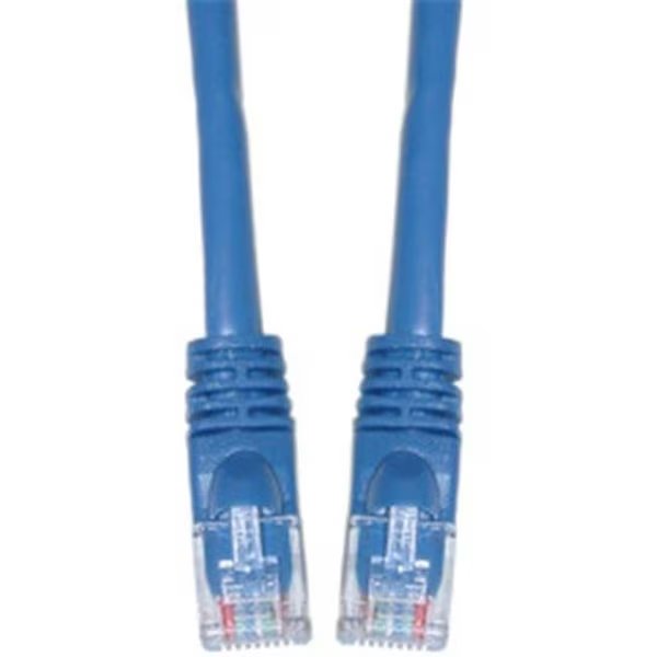 CableWholesale 13X6-06102 Cat6a Blue Ethernet Patch Cable  Snagless Molded Boot  500 MHz  2 foot, Cable Wholesale, Mfr#: 13X6-06102
