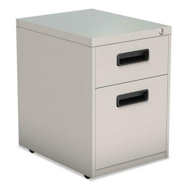 ALE Two-Drawer Metal Pedestal File, Light Gray, Alera Technologies, Mfr#: PABFLG