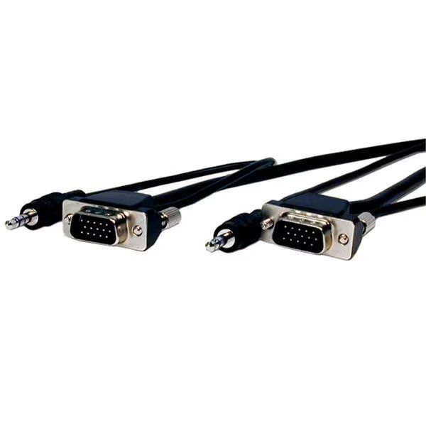 MVGA15P-P-12HR-A Pro AV-IT Series Micro VGA HD15 plug to plug with audio cable 12 ft., Comprehensive, Mfr#: MVGA15P-P-12HR/A