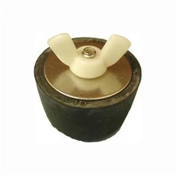 SP-207 No. 7 Rubber Plug; Stainless Screw & Nylon Wing Nut, Time Out, Mfr#: TI213810