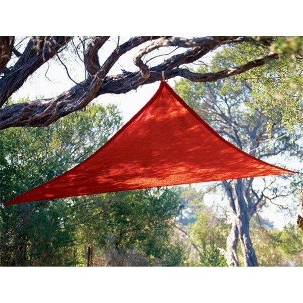 Coolaroo 799870434519 9 ft. 10 in. Triangle Red, Coolaroo, Mfr#: 434519