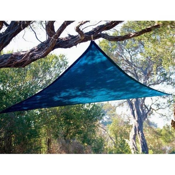 Coolaroo 799870434502 Kool Kolors Sail 9 ft. 10 in. Triangle Blue, Coolaroo, Mfr#: 434502