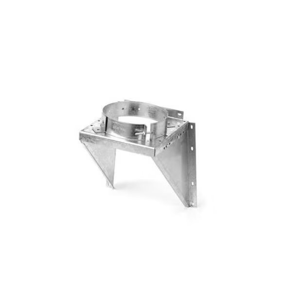 M & G Duravent 6DT-TSB 6 Inch  Dura Vent Duratech Tee Support  Galvanized, Integra Miltex, Mfr#: 70632