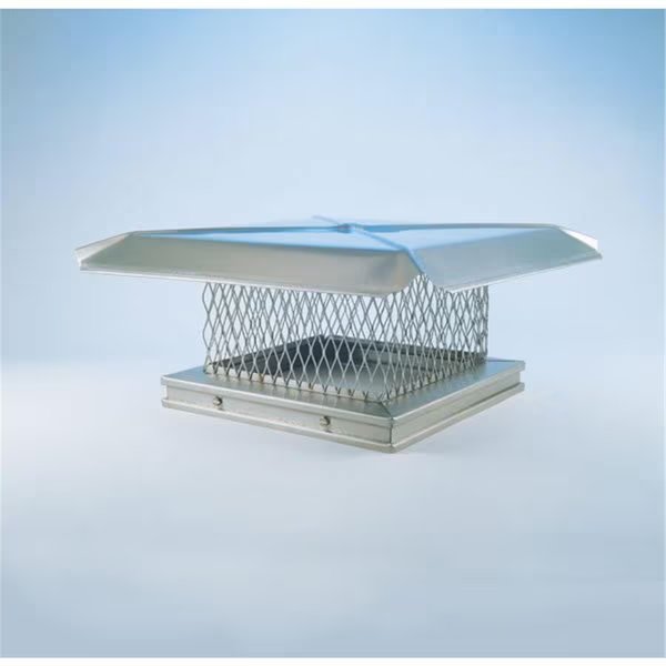 Homesaver 12 Inch x 12 Inch Homesaver Stainless Steel Single-flue Chiminey Cap 304-alloy, Perfectpillows, Mfr#: PE2211558