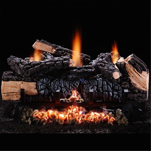 Hargrove Manufacturing 24 Inch Cumberland Char Vent-free Log Set LP, Rickis Rugs, Mfr#: RI2211853