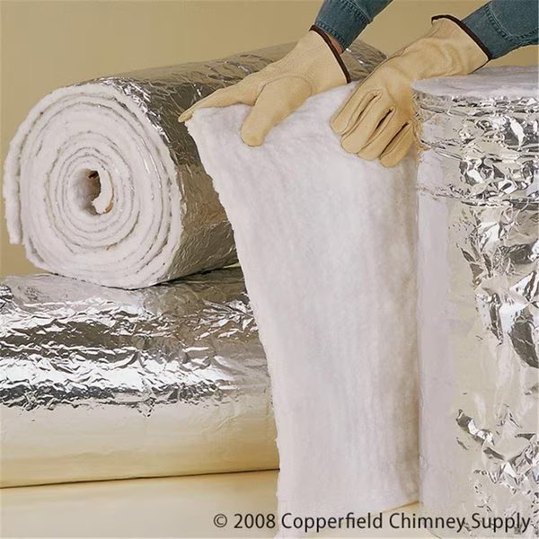 Chimney 19124 HomeSaver Foil-face Flexwrap  1/4 x 24 x 25   2mil Foil, Integra Miltex, Mfr#: 19124
