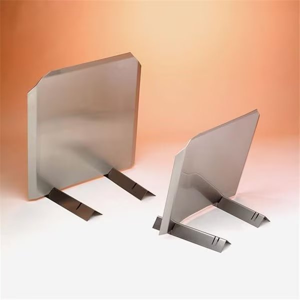 Homesaver 70020 Radiant Fireback  Stainless  15 Inch w X 15h Inch   14-ga. 304-alloy, Integra Miltex, Mfr#: 70020