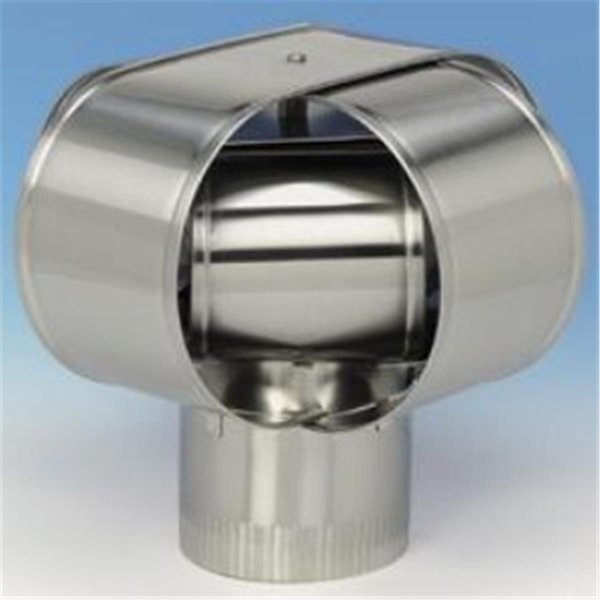 Homesaver 9 Inch HomeSaver Windbeater Stainless Steel Cap 24-ga., Cd, Mfr#: 14909
