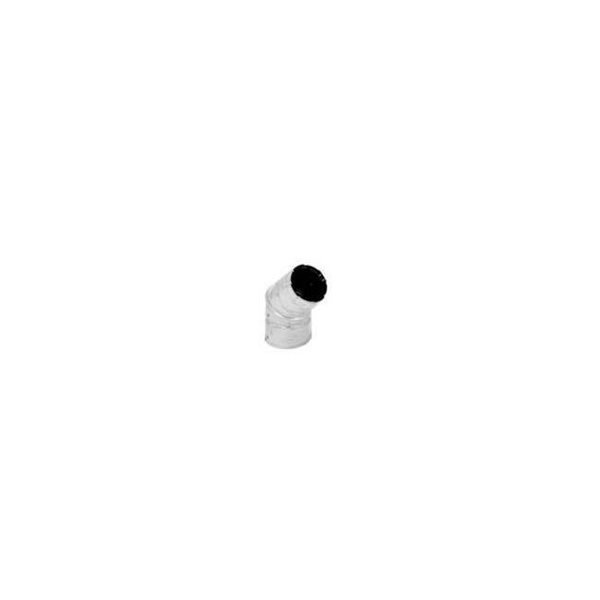 M & G Duravent 3PVP-E45 3 Inch  Pellet Vent Pro 45 Deg Stainless Elbow, Integra Miltex, Mfr#: 25342