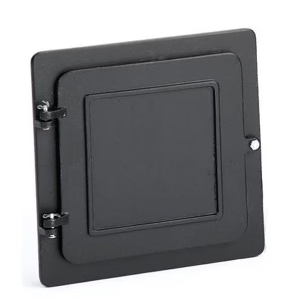 LYEMANCE 09700 8 in. x 8 in. Lyemance Cast-aluminum Clean-out Door, Lyemance, Mfr#: 9700