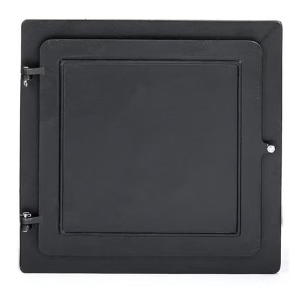 LYEMANCE 09704 12 in. x 12 in. Lyemance Cast-aluminum Clean-out Door, Lyemance, Mfr#: 9704