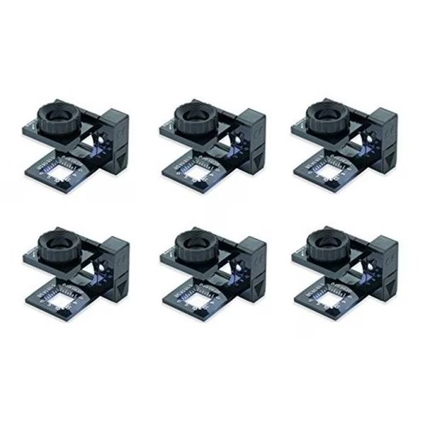 Carson Optical LT-10MU LED Lighted Linen Test Focusing Loupe Magnifiers For Stitch & Thread Counting, Carson Optical, Mfr#: LT-10MU