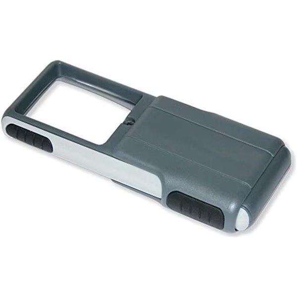 Carson Optical PO-25MU MiniBrite 3x Power LED Lighted Slide Out Magnifier With Protective Sleeve, Carson Optical, Mfr#: PO-25MU