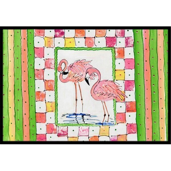 Flamingo Indoor Or Outdoor Mat 18 x 27 in., Beyondbasketball, Mfr#: BE218805