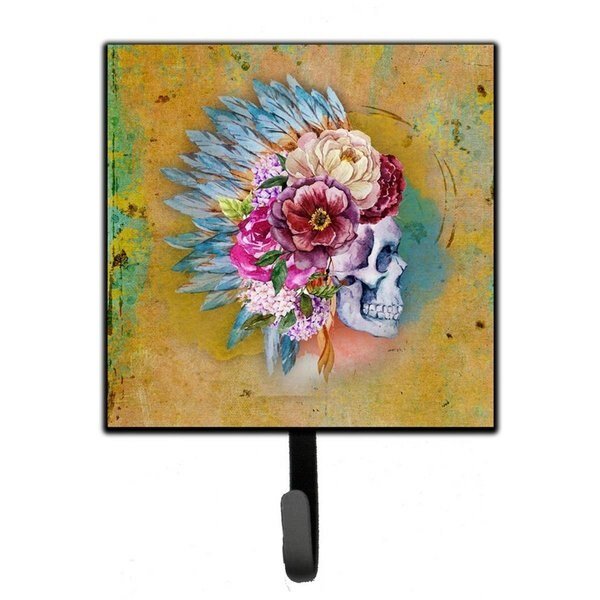 Day of the Dead Flowers Skull Leash or Key Holder, Jensendistributionservices, Mfr#: MI1655149