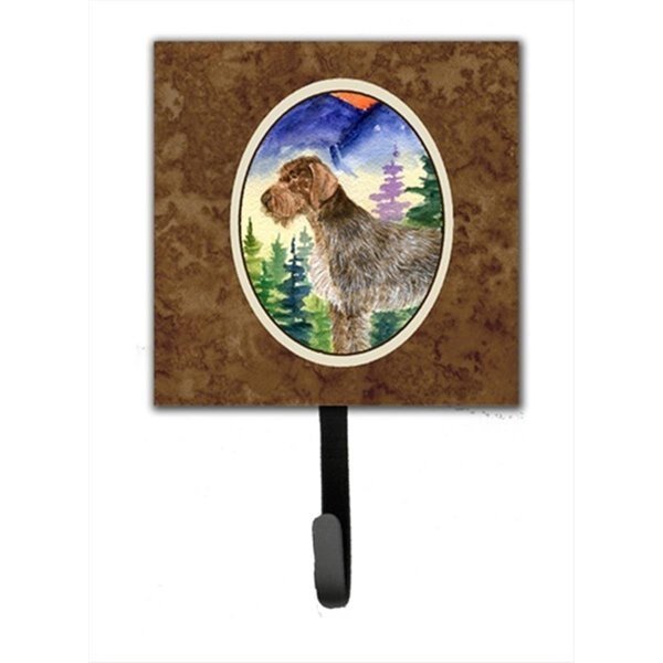 German Wirehaired Pointer Leash Holder Or Key Hook, Micasa, Mfr#: MI232291