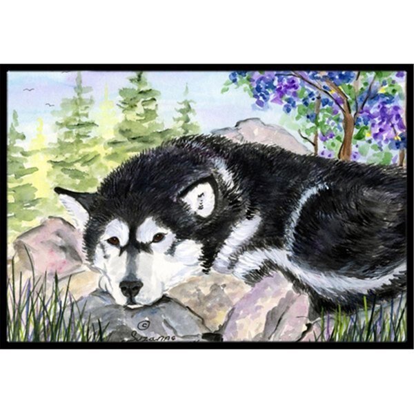 Alaskan Malamute Indoor Or Outdoor Doormat 24 x 36 in., Beyondbasketball, Mfr#: BE718747