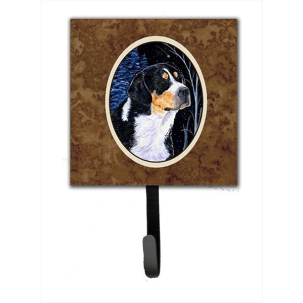 Starry Night Bernese Mountain Dog Leash Holder Or Key Hook, Micasa, Mfr#: MI712885