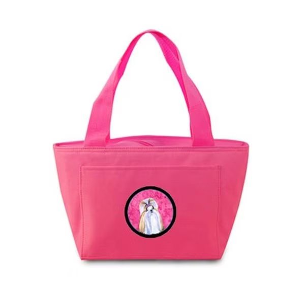 Carolines Treasures SS4741-PK-8808 Pink Shih Tzu Zippered Insulated School Washable And Stylish Lunch Bag Cooler, Carolines Treasures, Mfr#: SS4741-PK-8808