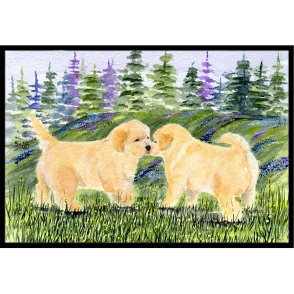 Golden Retriever Indoor Or Outdoor Doormat - 24 x 36 in., Beyondbasketball, Mfr#: BE2551921