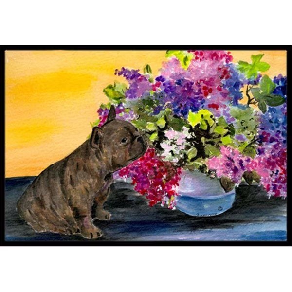 French Bulldog Doormat 24 x 36 in., Micasa, Mfr#: MI235047