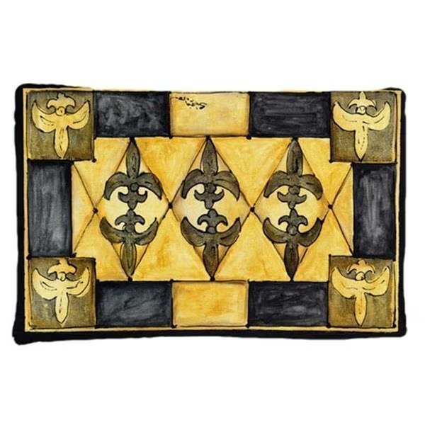 Carolines Treasures 8089PILLOWCASE 20.5 x 30 in. Fleur De Lis Moisture Wicking Fabric Standard Pillow Case, Carolines Treasures, Mfr#: 8089PILLOWCASE