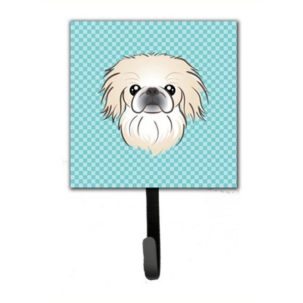 Checkerboard Blue Pekingese Leash & Key Holder, Jensendistributionservices, Mfr#: MI1719955