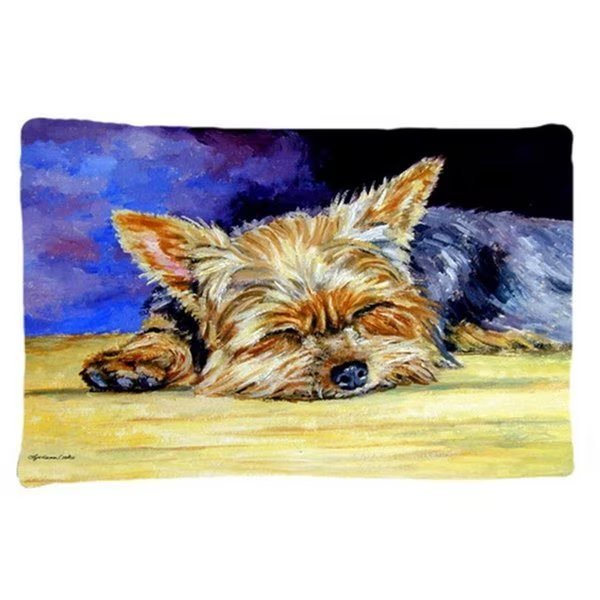 Yorkie Taking A Nap Fabric Standard Pillowcase, Jensendistributionservices, Mfr#: MI1715792