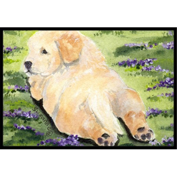 Golden Retriever Indoor Outdoor Mat - 18 x 27 in., Beyondbasketball, Mfr#: BE2557876