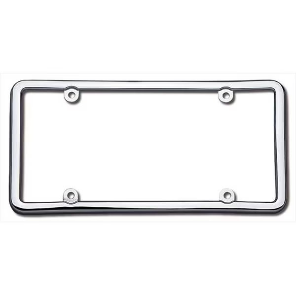Cruiser Accessories 20030 Classic Lite License Plate Frame; Chrome, Cruiser Accessories, Mfr#: 20030