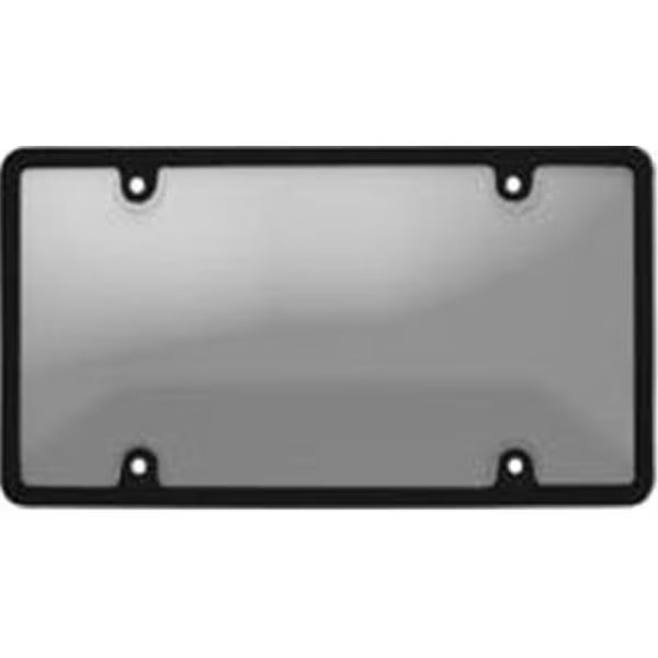Cruiser Accessories 62052 Tuf Combo License Plate Frame and Bubble Shield; Black And Smoke, Cruiser Accessories, Mfr#: 62052