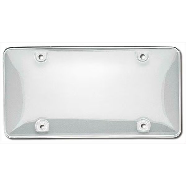 Bubble Novelty License Plate shield, Clear, Strike3, Mfr#: ST55973