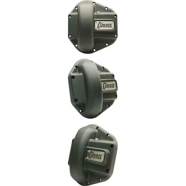 Rock Jock 60 & 70 Iron Differential Cover - Textured Black, Currie Technologies, Mfr#: 60-1005CTB